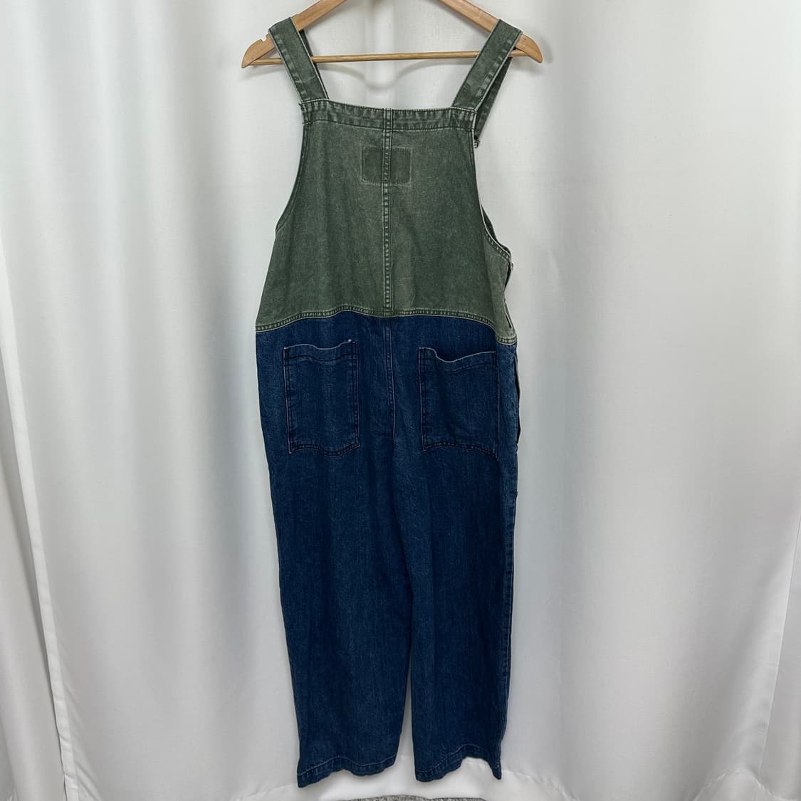 VETIVER 여자 포켓 멜빵 바지 L 상품이미지4