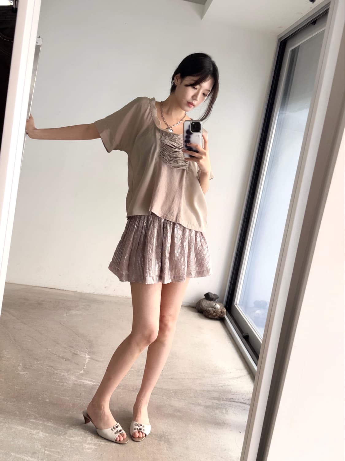 Front trimming glossy top  상품이미지4