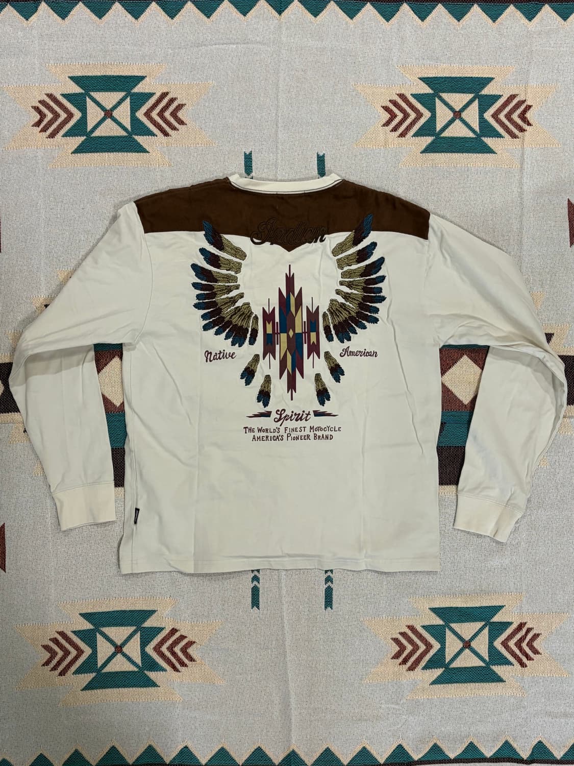 인디언모터사이클 웨스턴 치마요 롱슬리브 상품이미지1