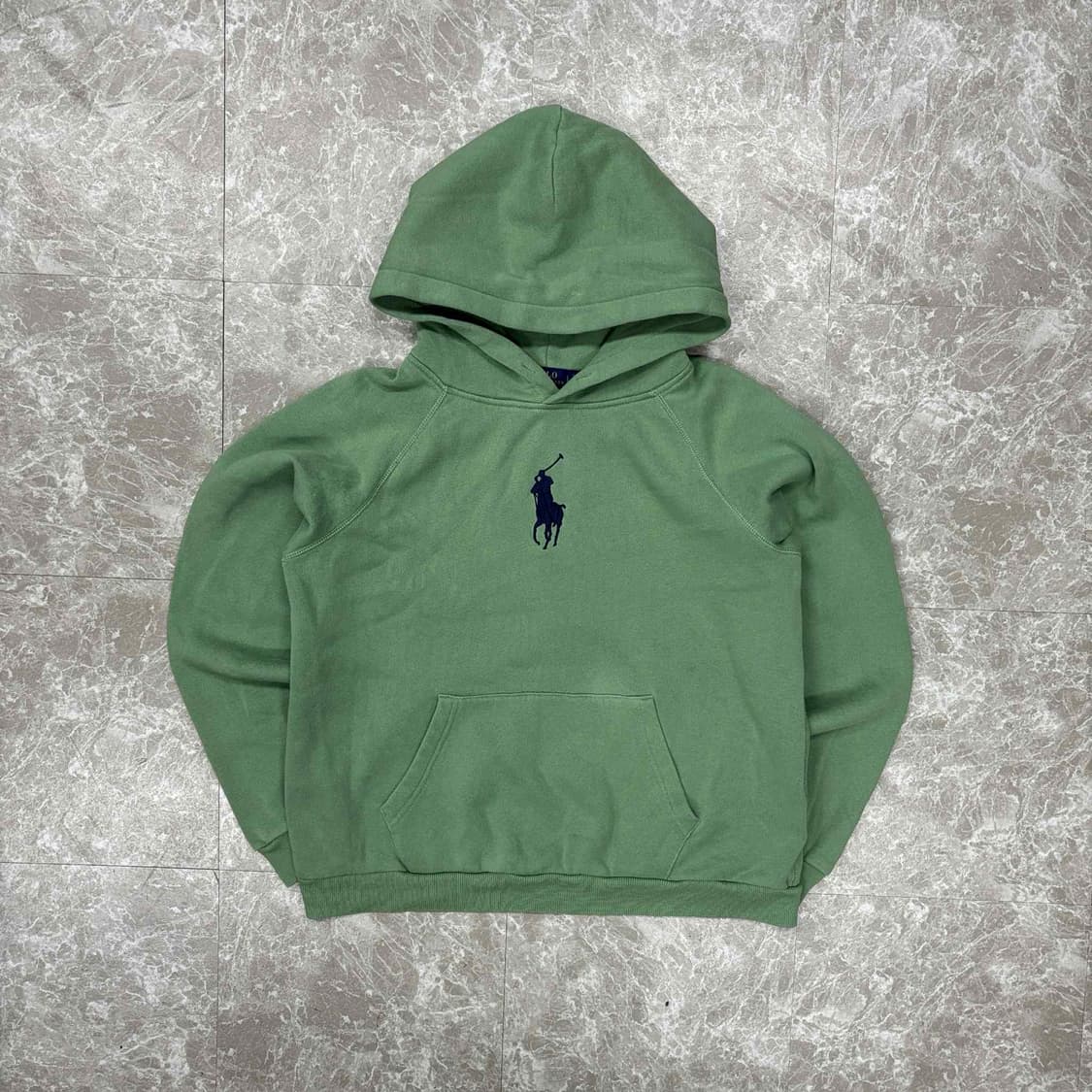*최신형 폴로 랄프로렌 큐알택 빅포니 러블리힙 스웨트셔츠 후드티(L) 상품이미지3