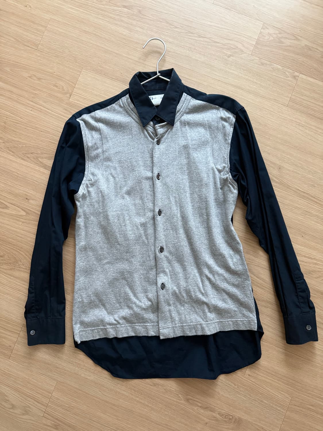 꼼데가르송 셔츠 라인 도킹 셔츠 상품이미지1