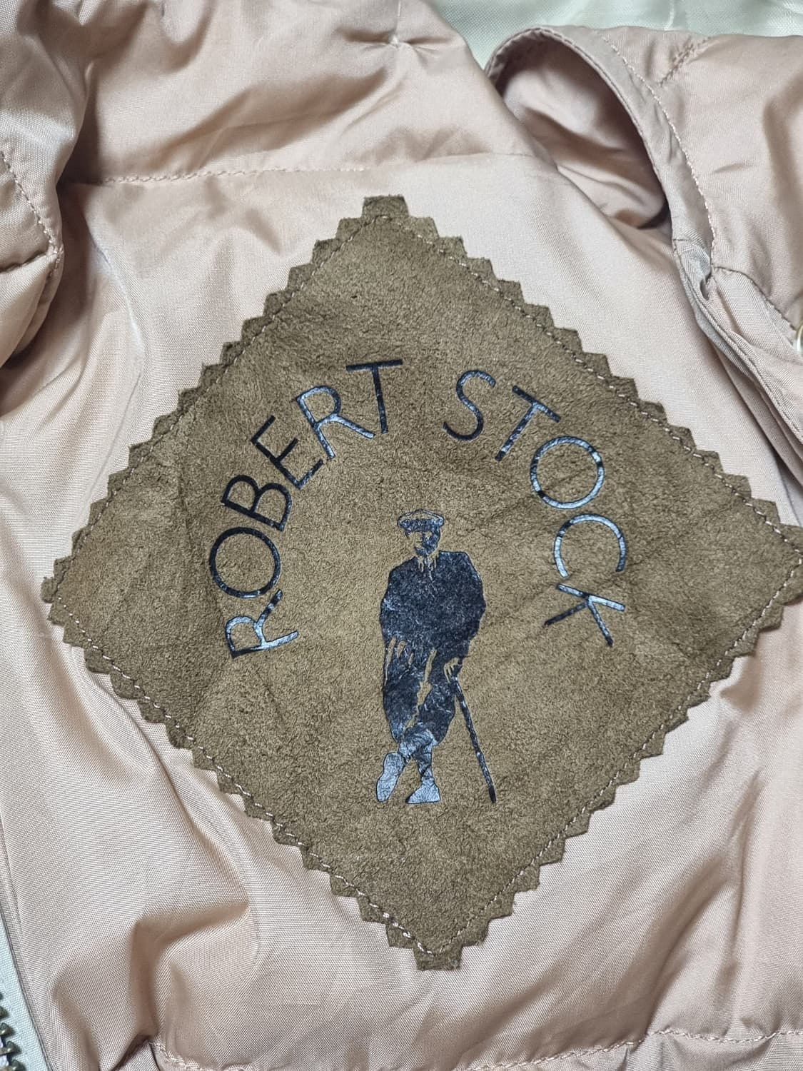 Robert Stock 빈티지코튼&나일론후디퀼팅점퍼 상품이미지2