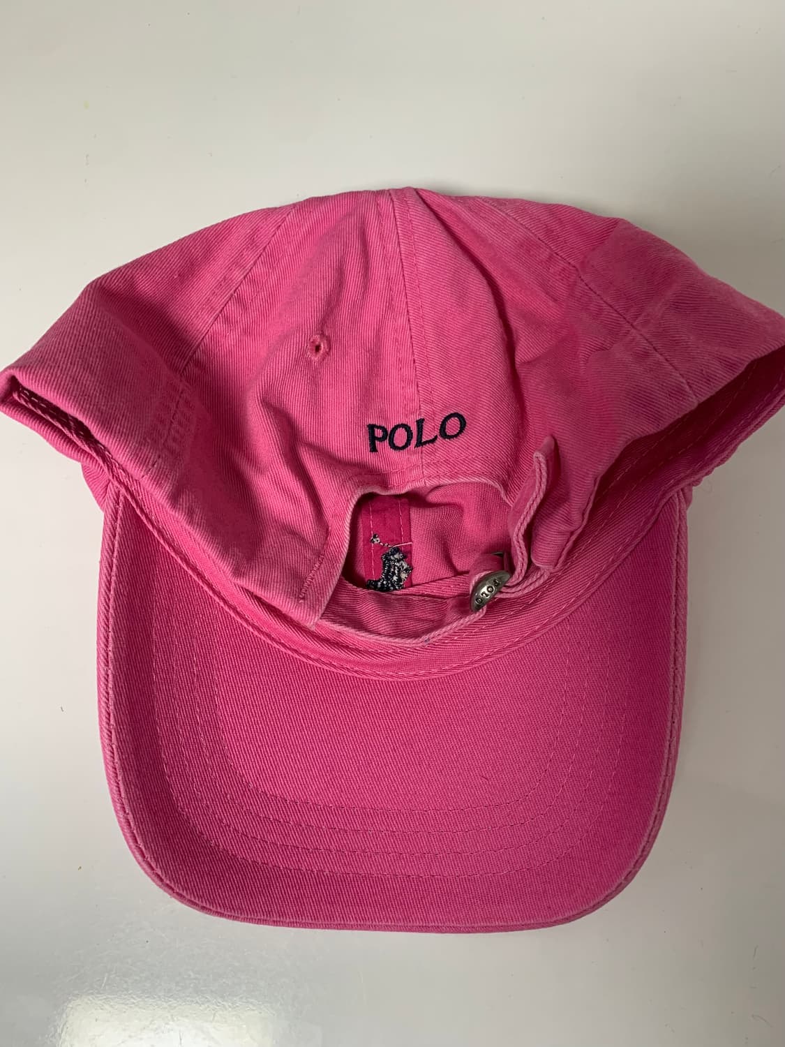 Polo 폴로 핑크 볼캡 모자 상품이미지2
