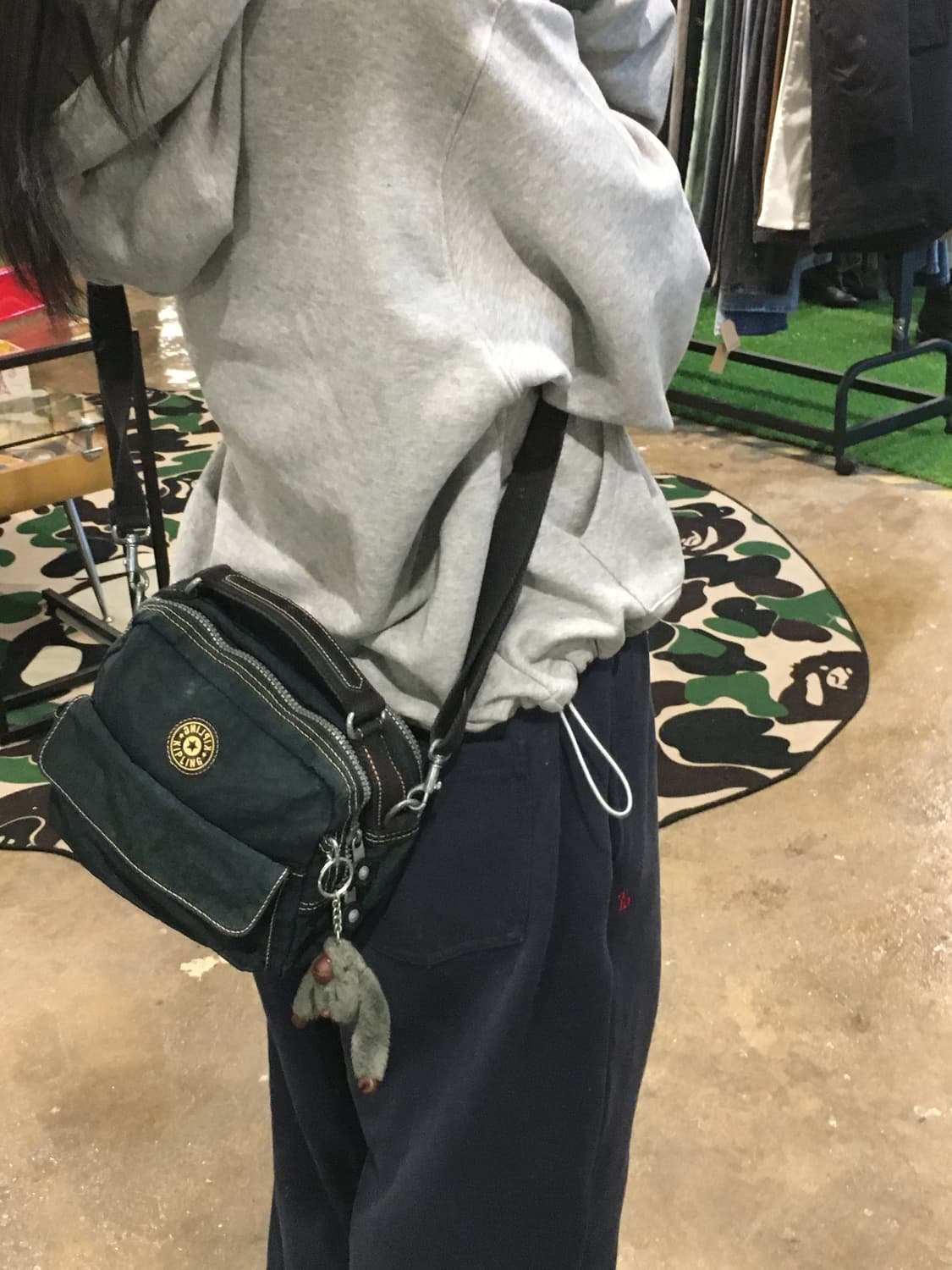 키플링 미니 백 네이비 상품이미지4