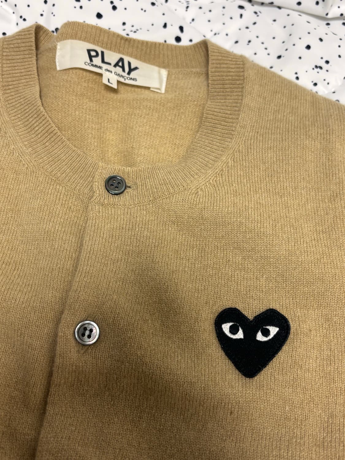 꼼데가르송 가디건 L 상품이미지2