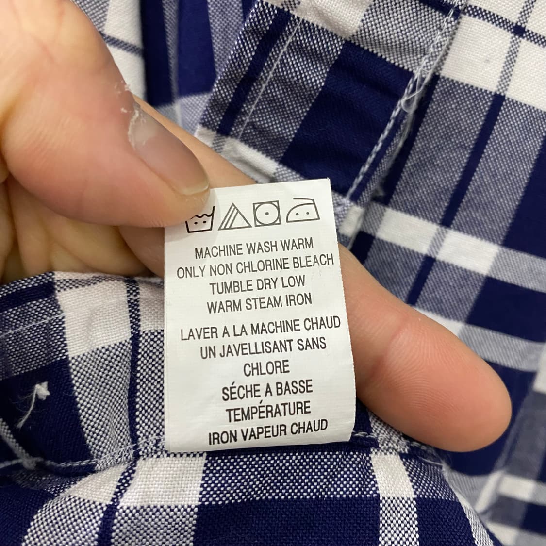 톰브라운 뉴욕 로고 체크 긴팔셔츠(2) 상품이미지6