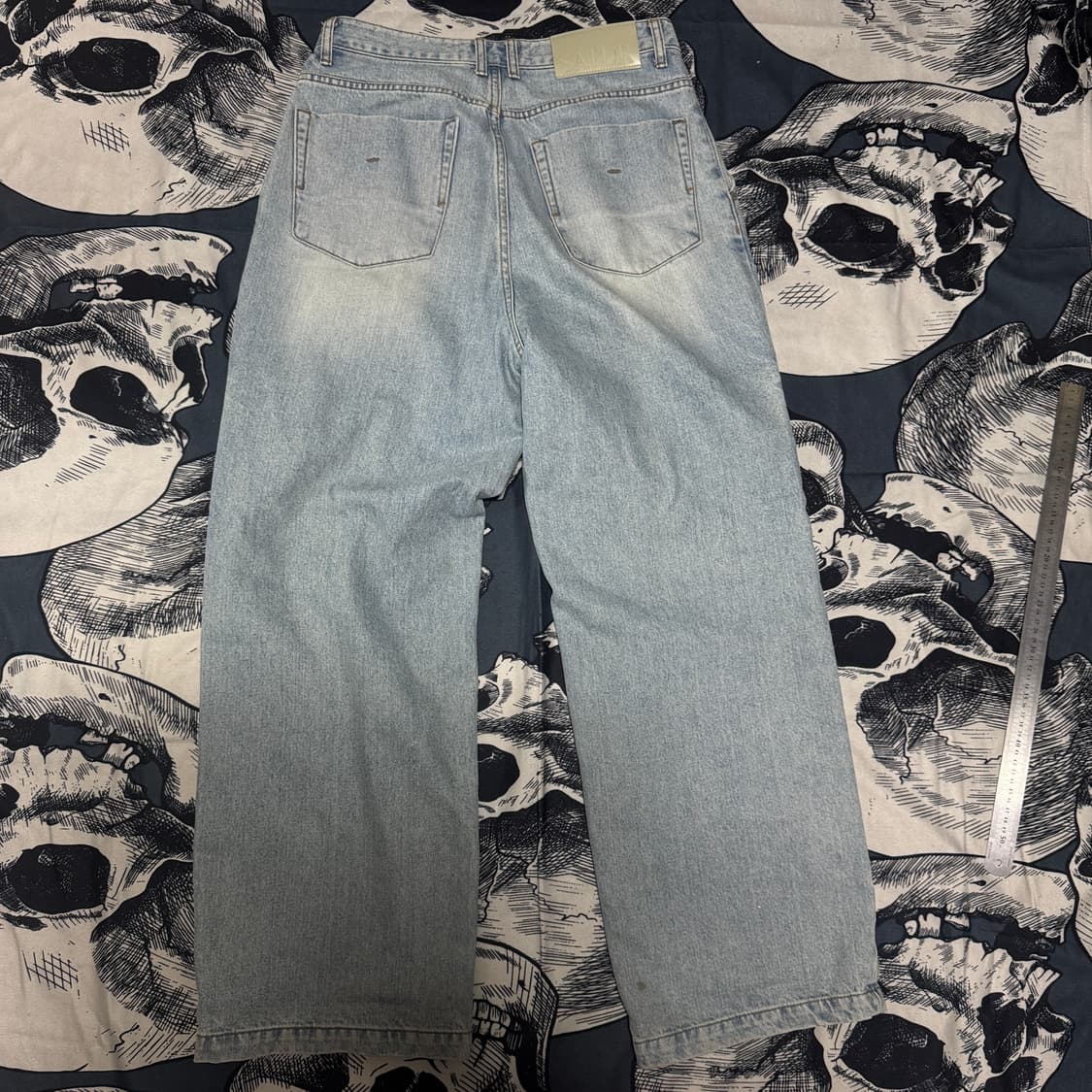satur 새터 와이드데님 팬츠 M사이즈  상품이미지4
