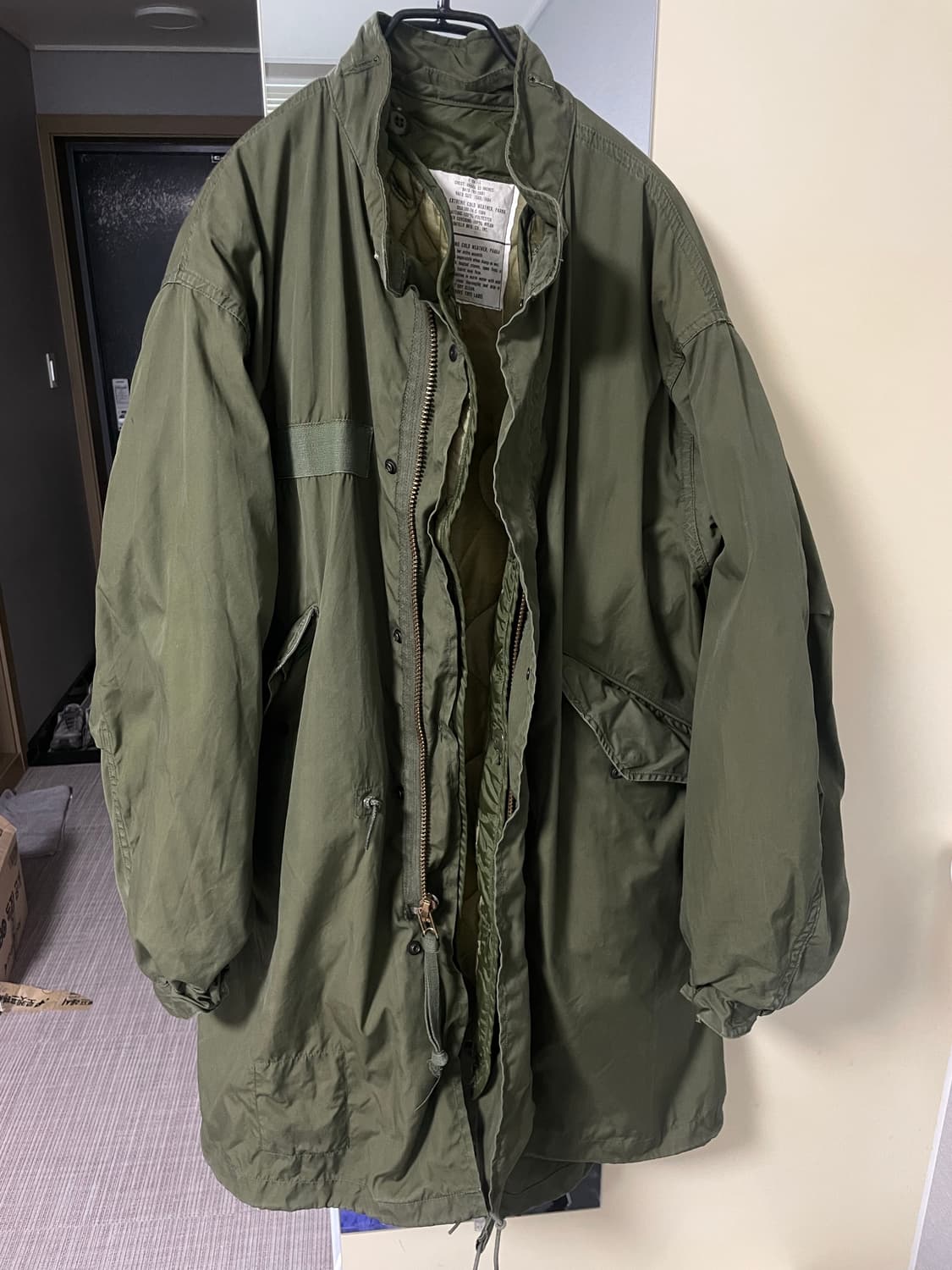[XS] M65 피쉬테일 야상(개파카) 오리지날 OG 상품이미지1