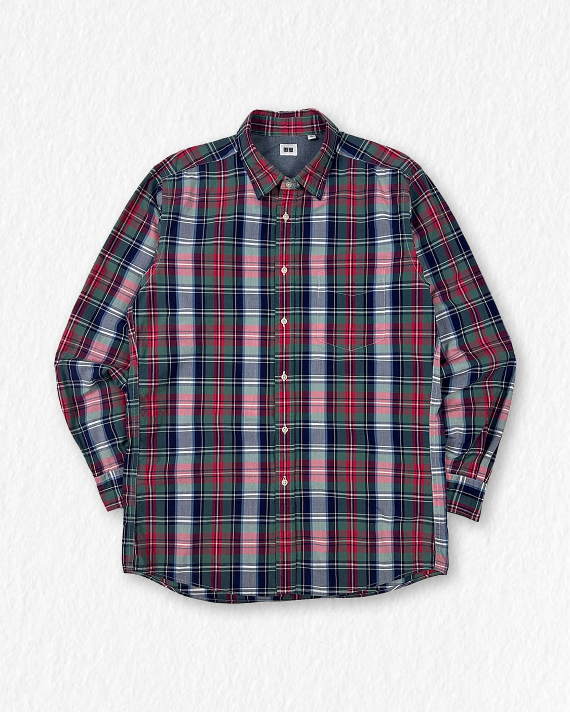 유니클로 체크 셔츠 상품이미지1