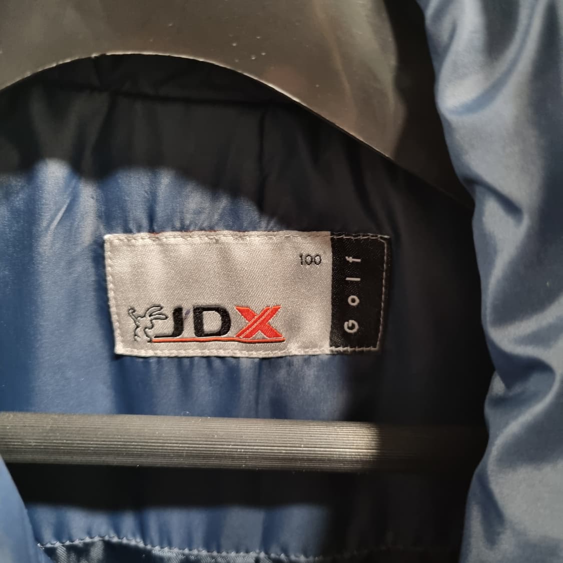 JDX 블루 퀼팅 패딩 점퍼 상품이미지3