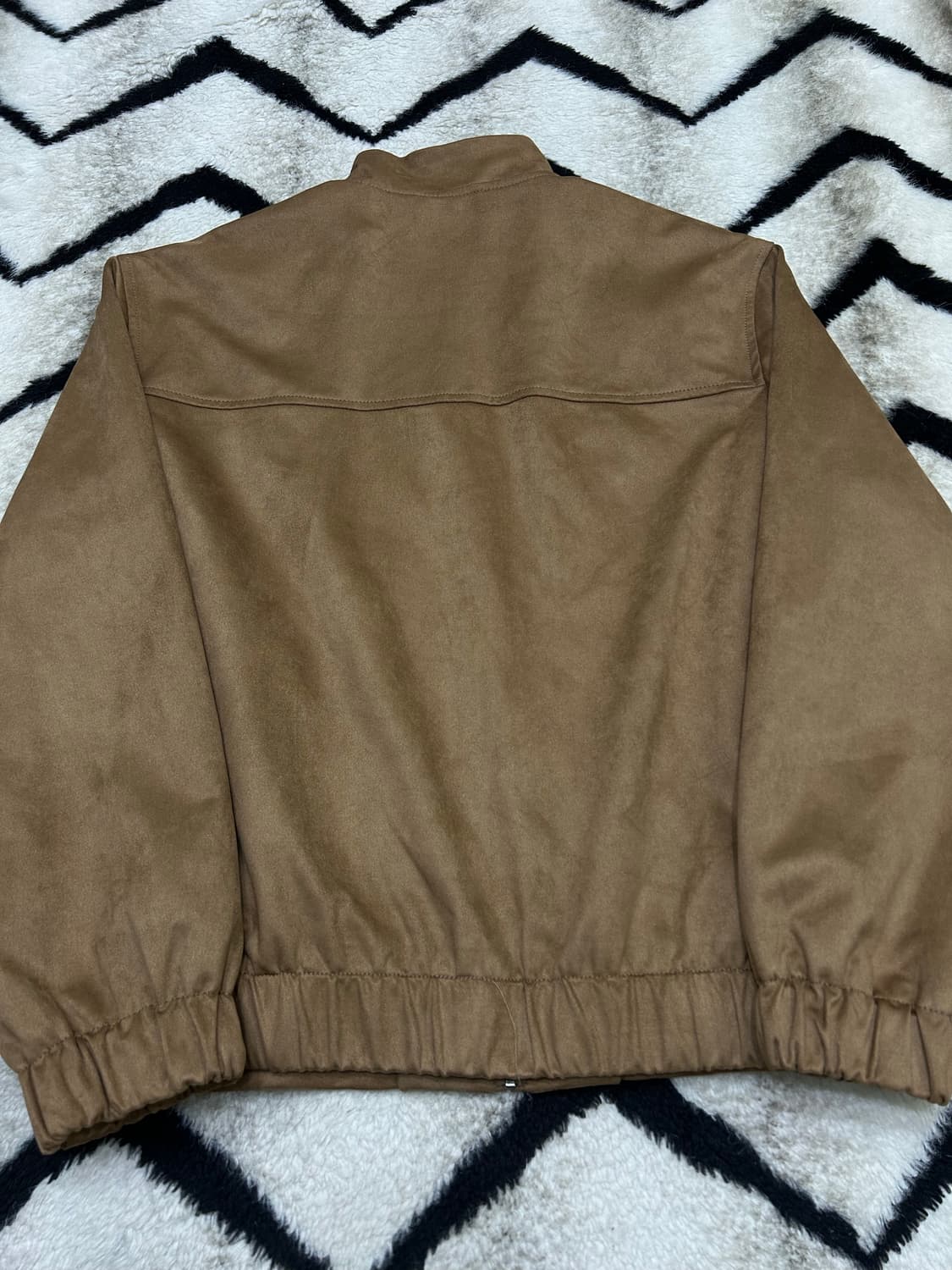 [한국M]ZARA 스웨이드 블루종 자켓/미드카멜 상품이미지4