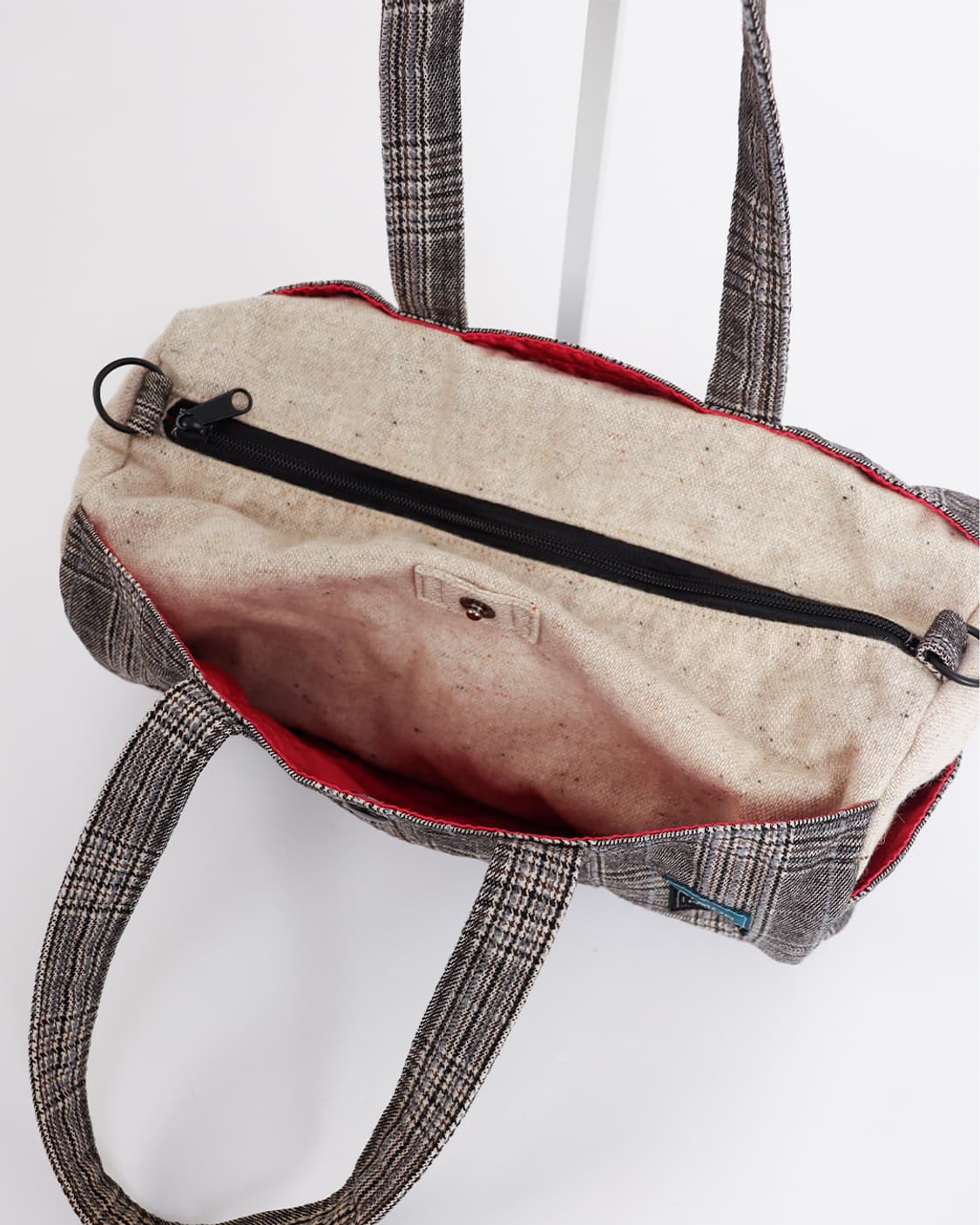[ATMOS × PORTER] 체크 패턴 2WAY 미니 보스턴 백 상품이미지7