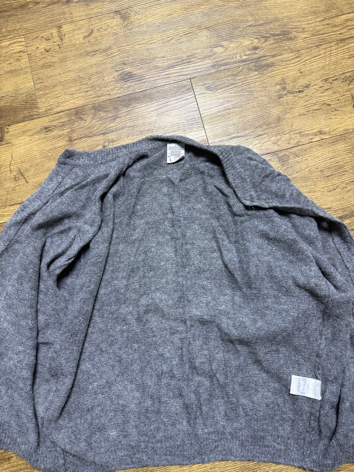 Stu 라운드 가디건 L 사이즈 상품이미지3