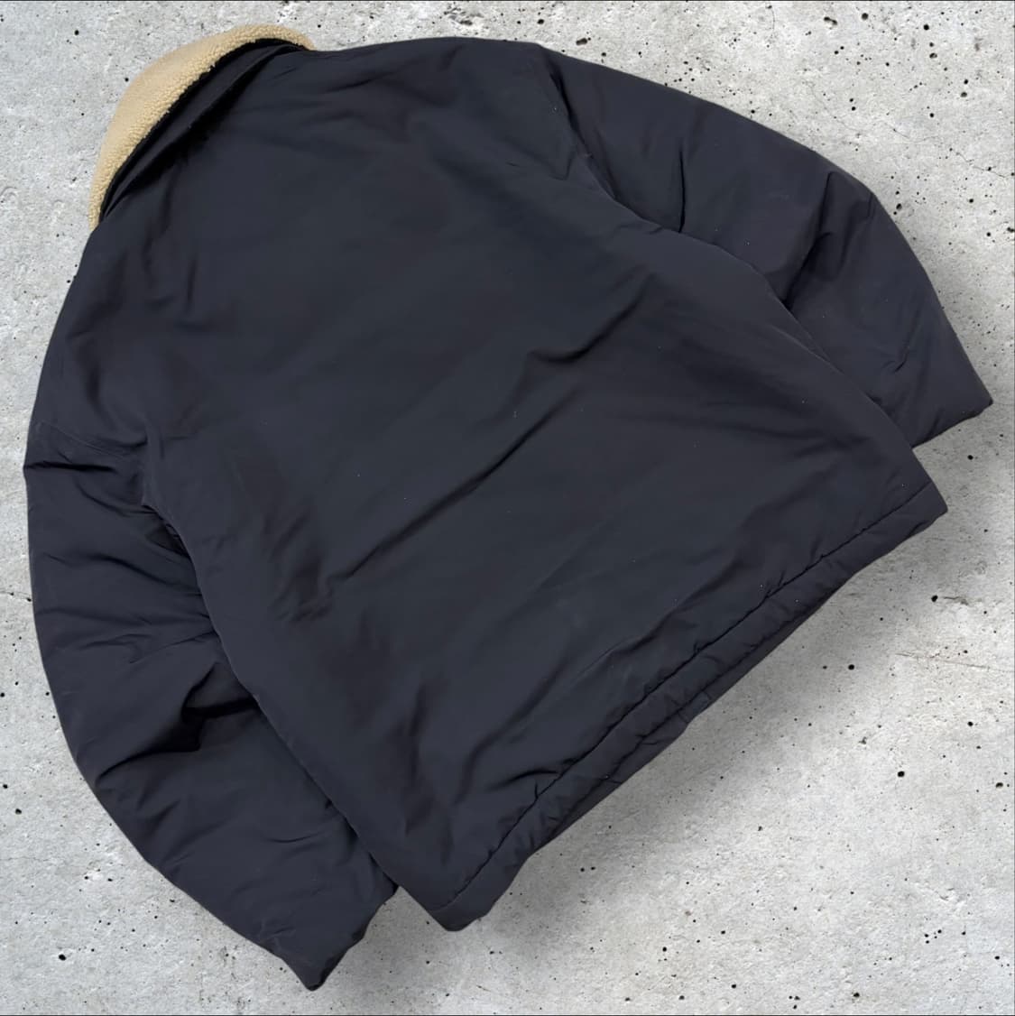 [S] 코닥 블랙 뽀글이 카라 패딩 점퍼 B874 상품이미지2