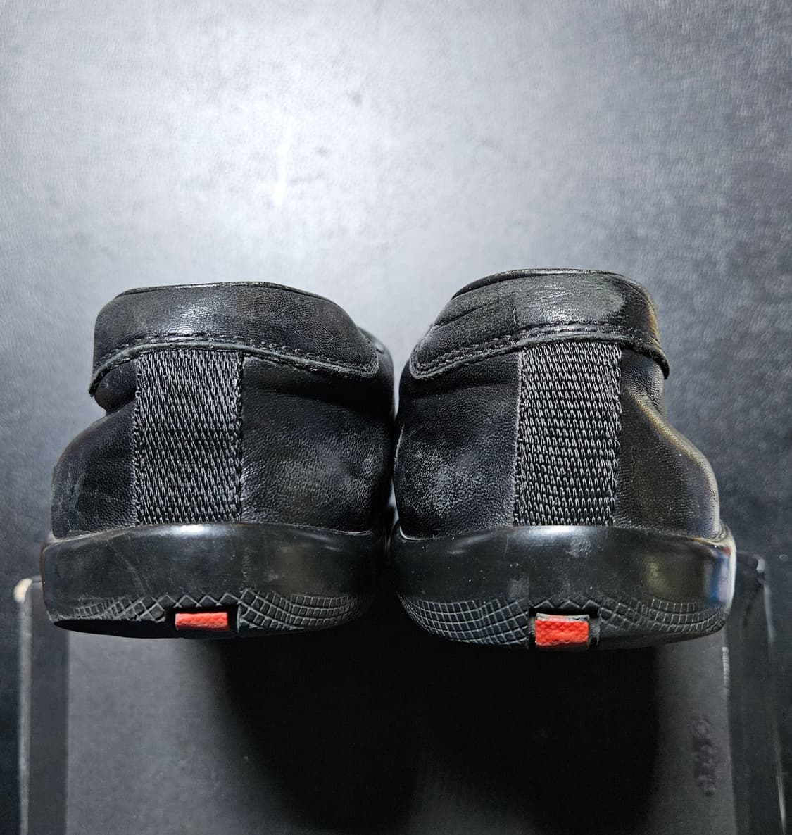 8.5 270~275 프라다 스니커즈 블랙 정품 상품이미지3
