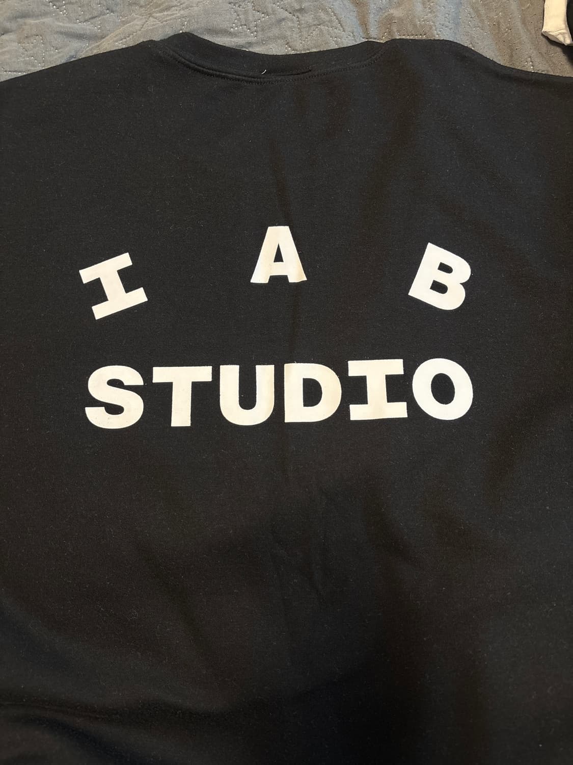 아이앱 스튜디오 10주년 블랙 반팔티셔츠 XL 상품이미지3