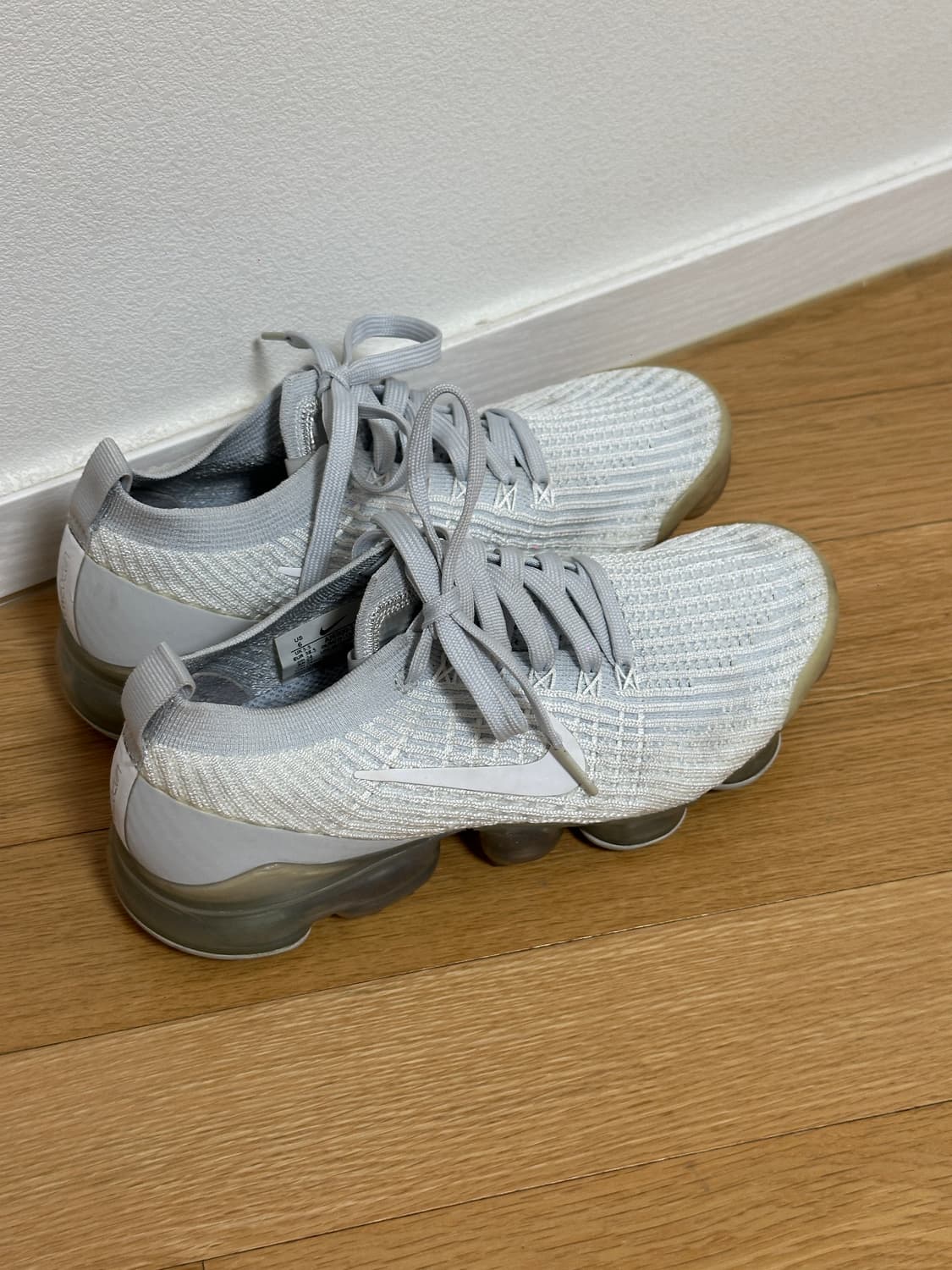 (240mm) 나이키 에어 베이퍼맥스 플라이니트3 퓨어 플래티넘 상품이미지2