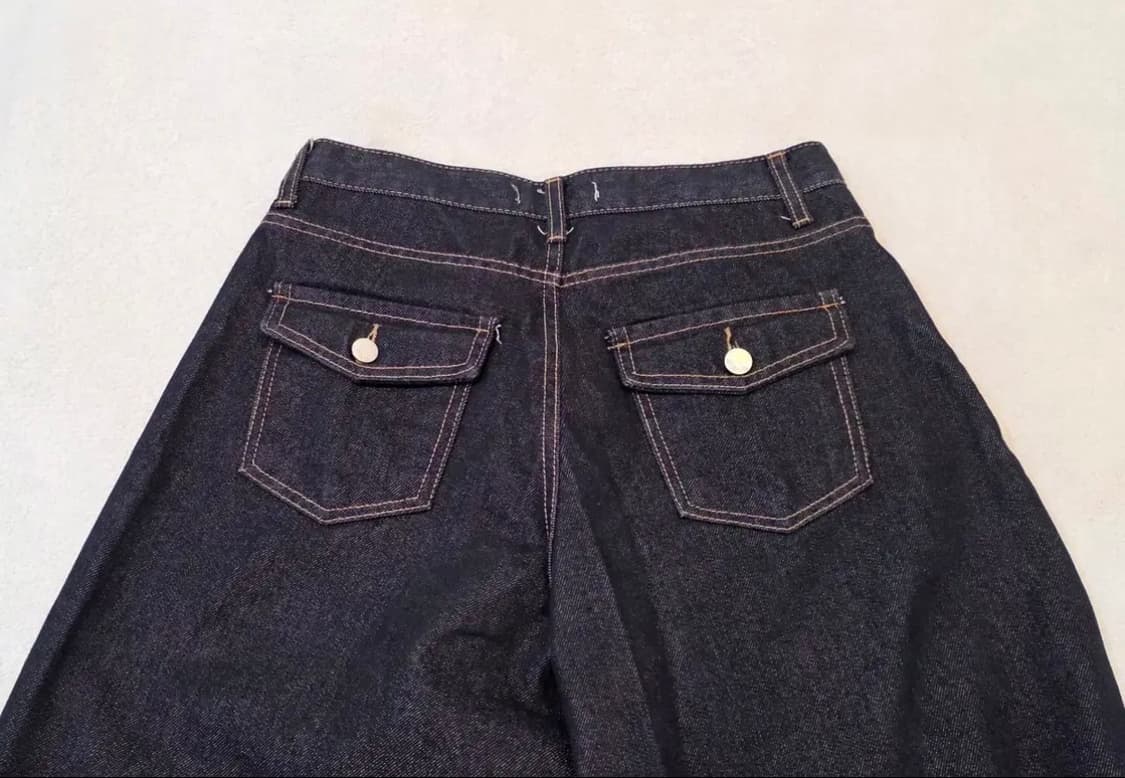 VIRKIN 와이드 청바지 상품이미지4