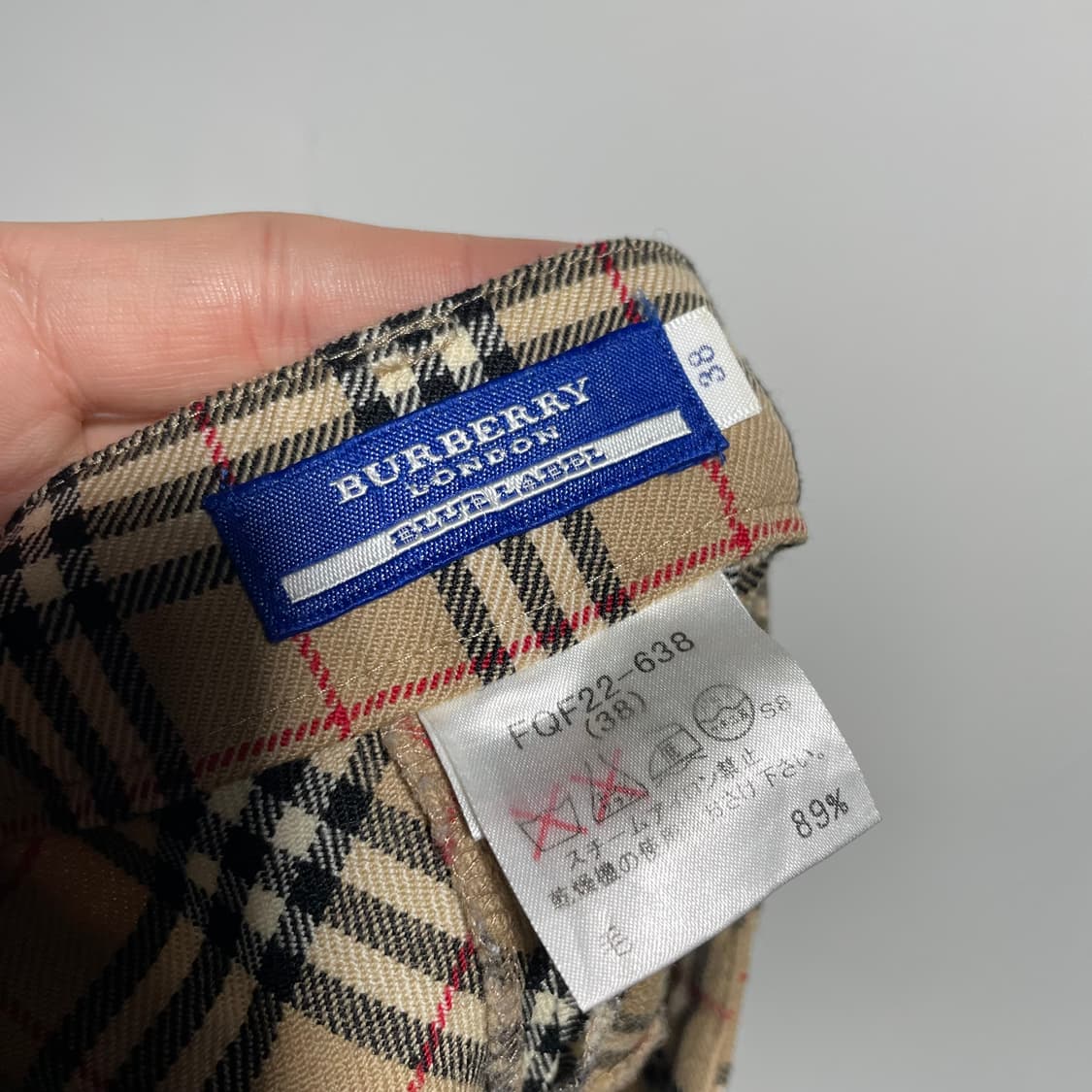 버버리 노바체크 슬랙스 상품이미지5