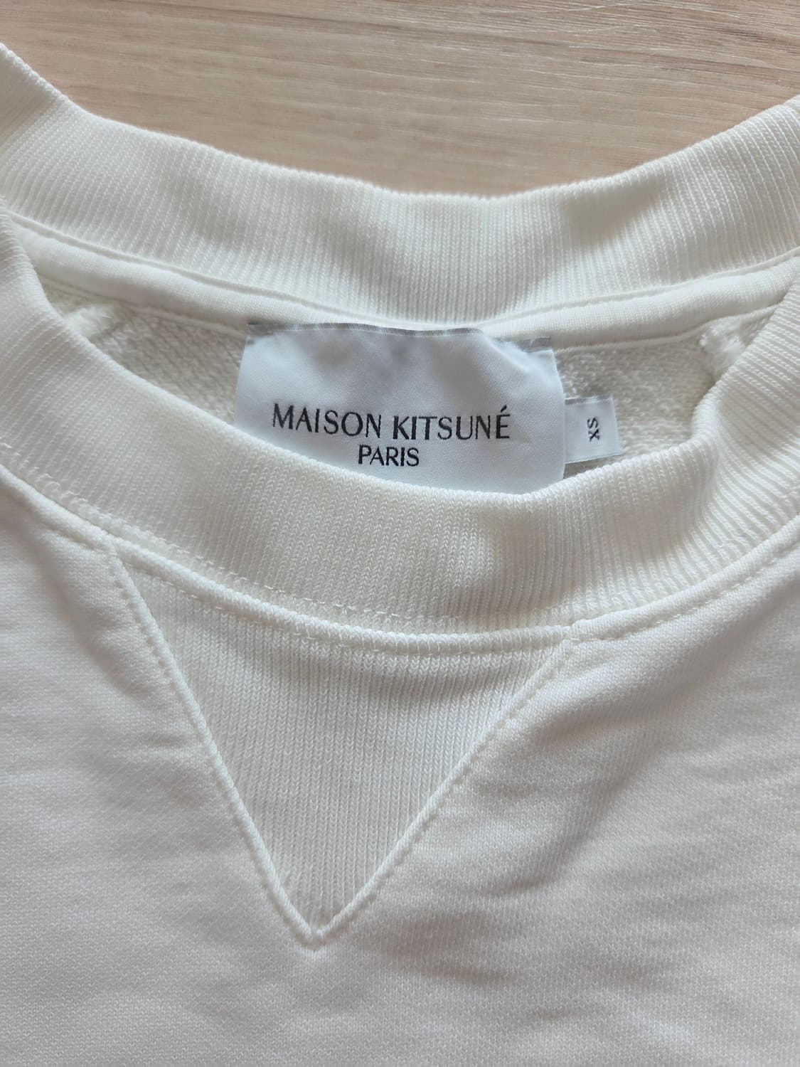 메종키츠네 맨투맨 xs 상품이미지2