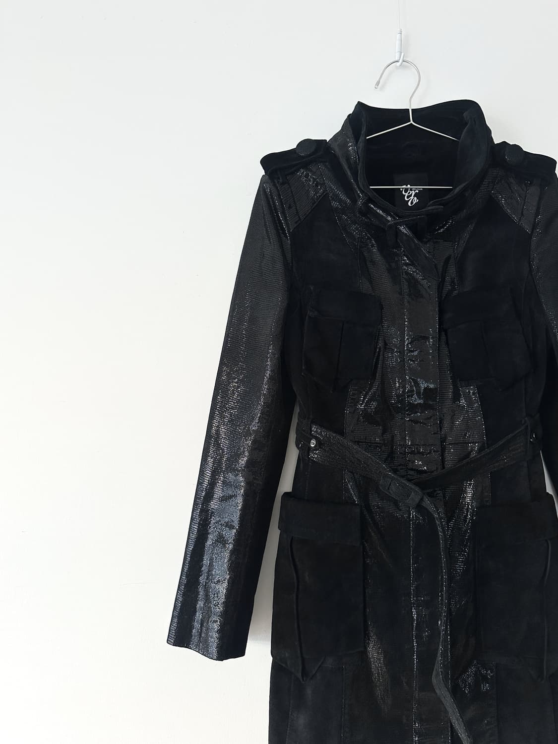 VERO MODA Crack hunter leather jacket 상품이미지2