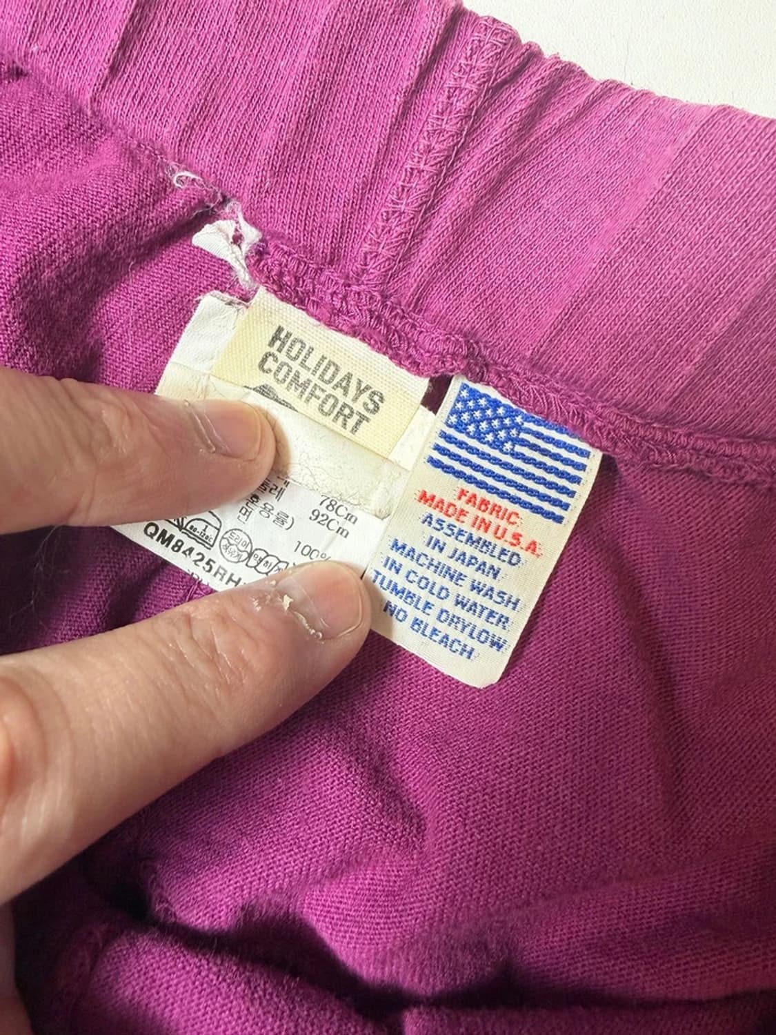 홀리데이컴포트 18ss USA 밴딩 반바지 PN9216 상품이미지6