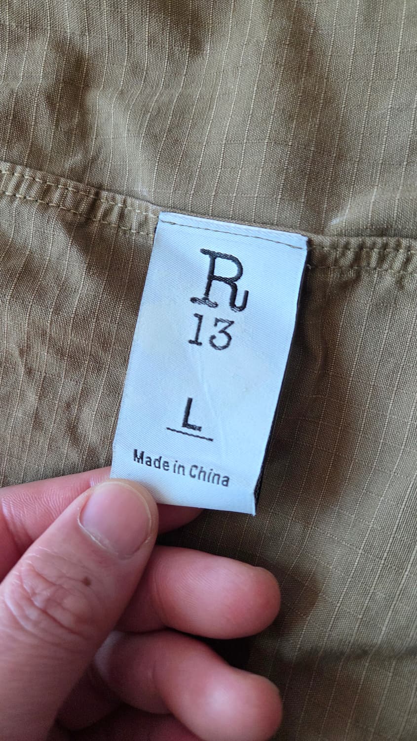 R13 M65필드코트 L 상품이미지9