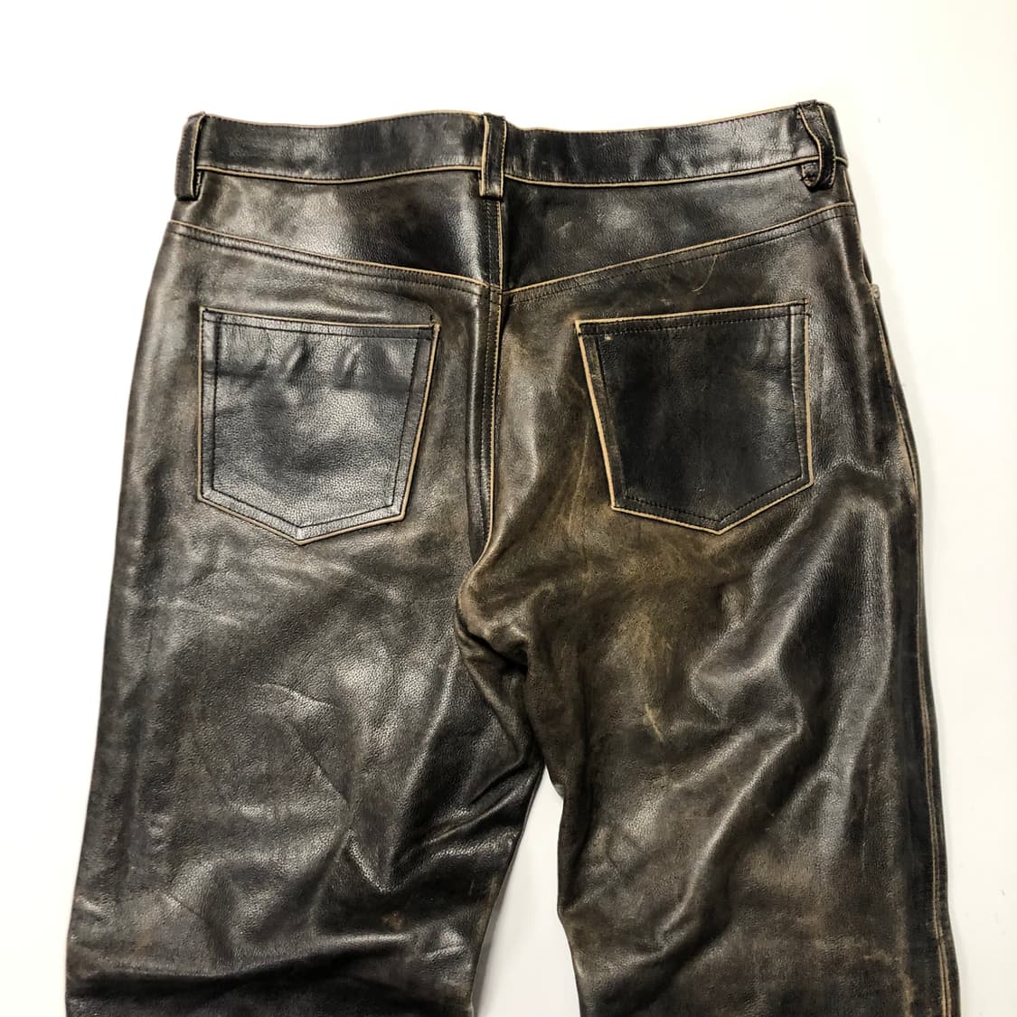 카우하이드 레더팬츠 상품이미지5