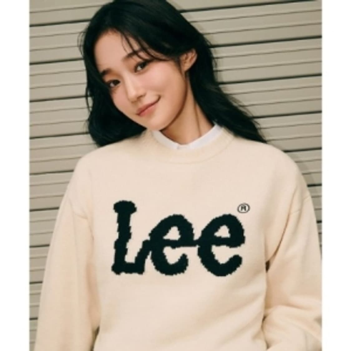 Lee 빅트위치 로고 니트 상품이미지7