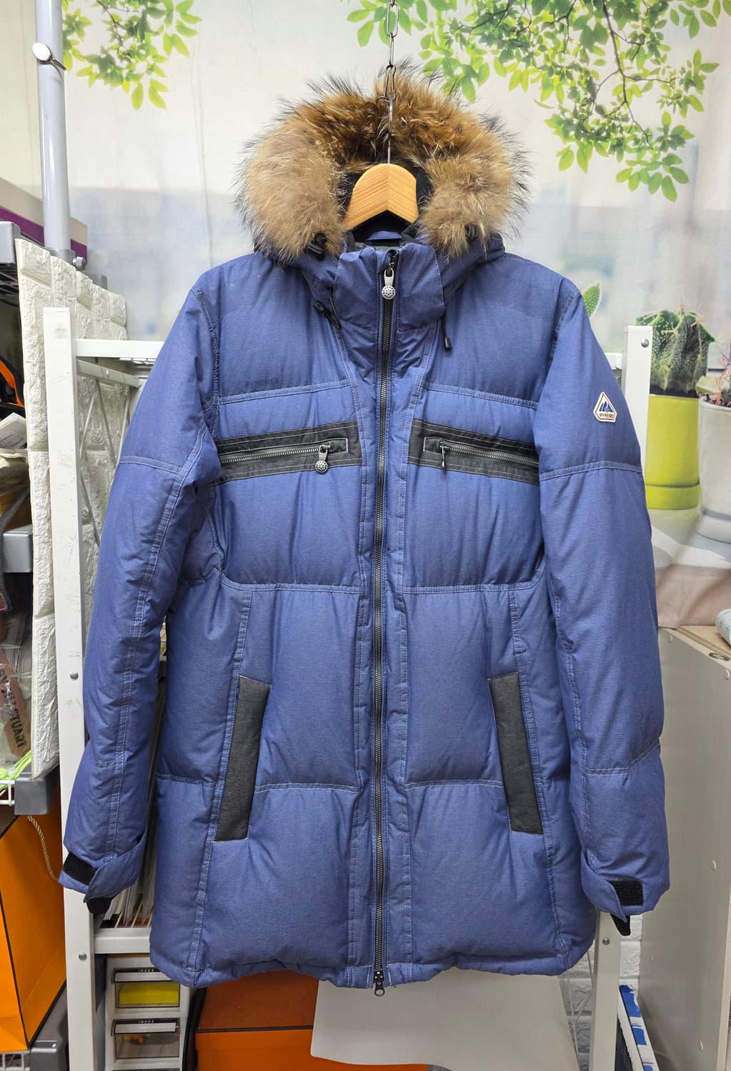 피레넥스 남성패딩 95 M 노르웨이 파카맨 헤비 다운파카 XD71 상품이미지1