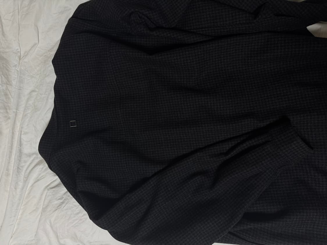 [50] 24fw 우영미 울 체크 셔츠 판매합니다. 상품이미지3