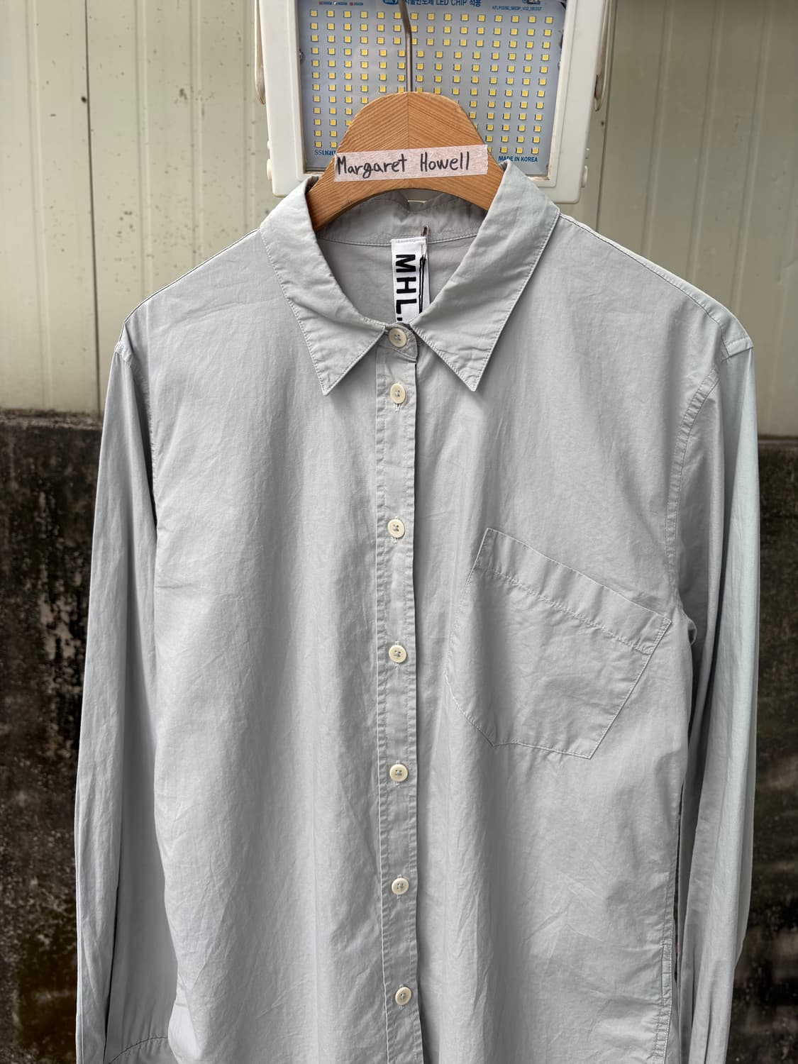 MHL 마가렛 호웻 코튼 셔츠 상품이미지4
