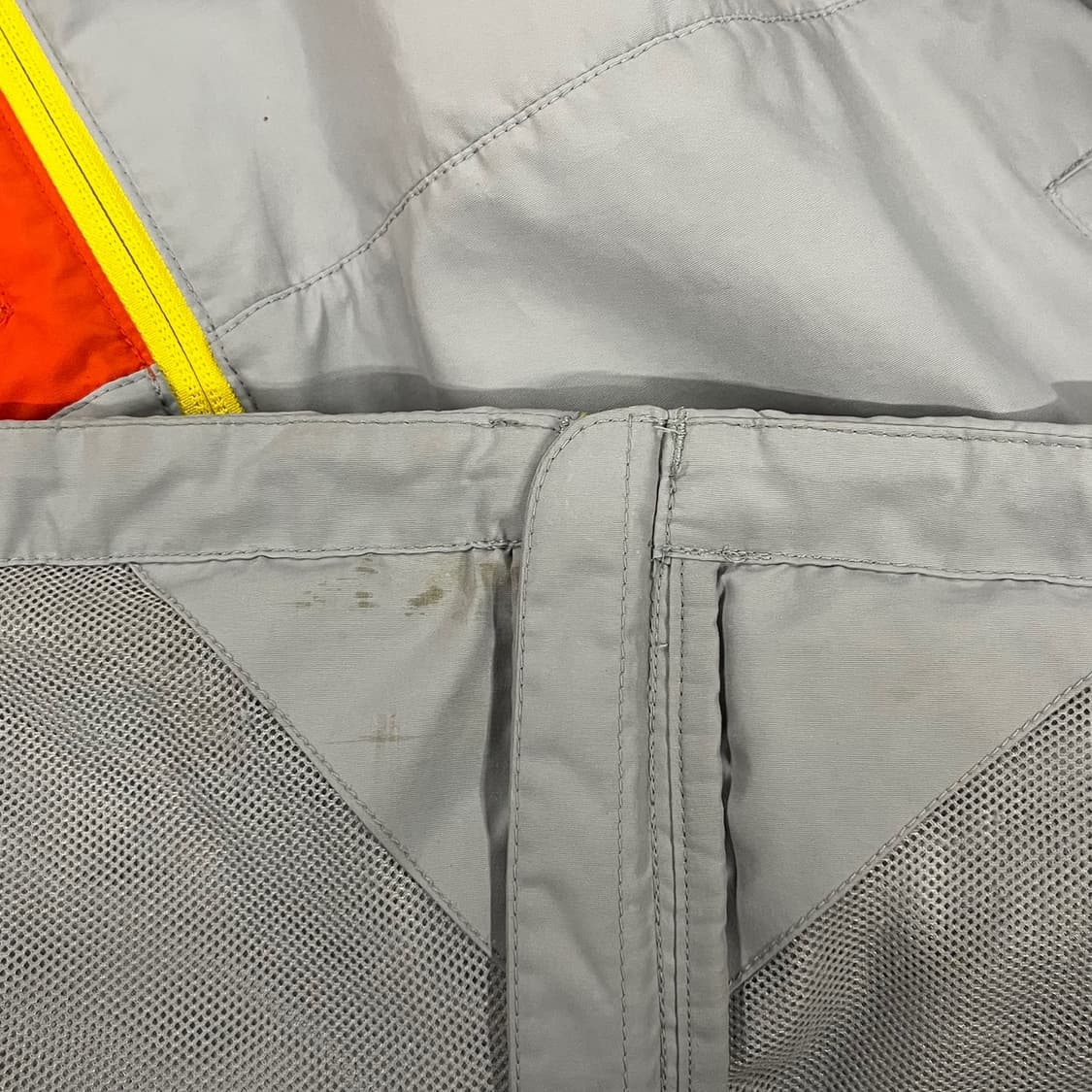 [정품/XL] 노스페이스 오렌지 회색 바람막이 b19 상품이미지5