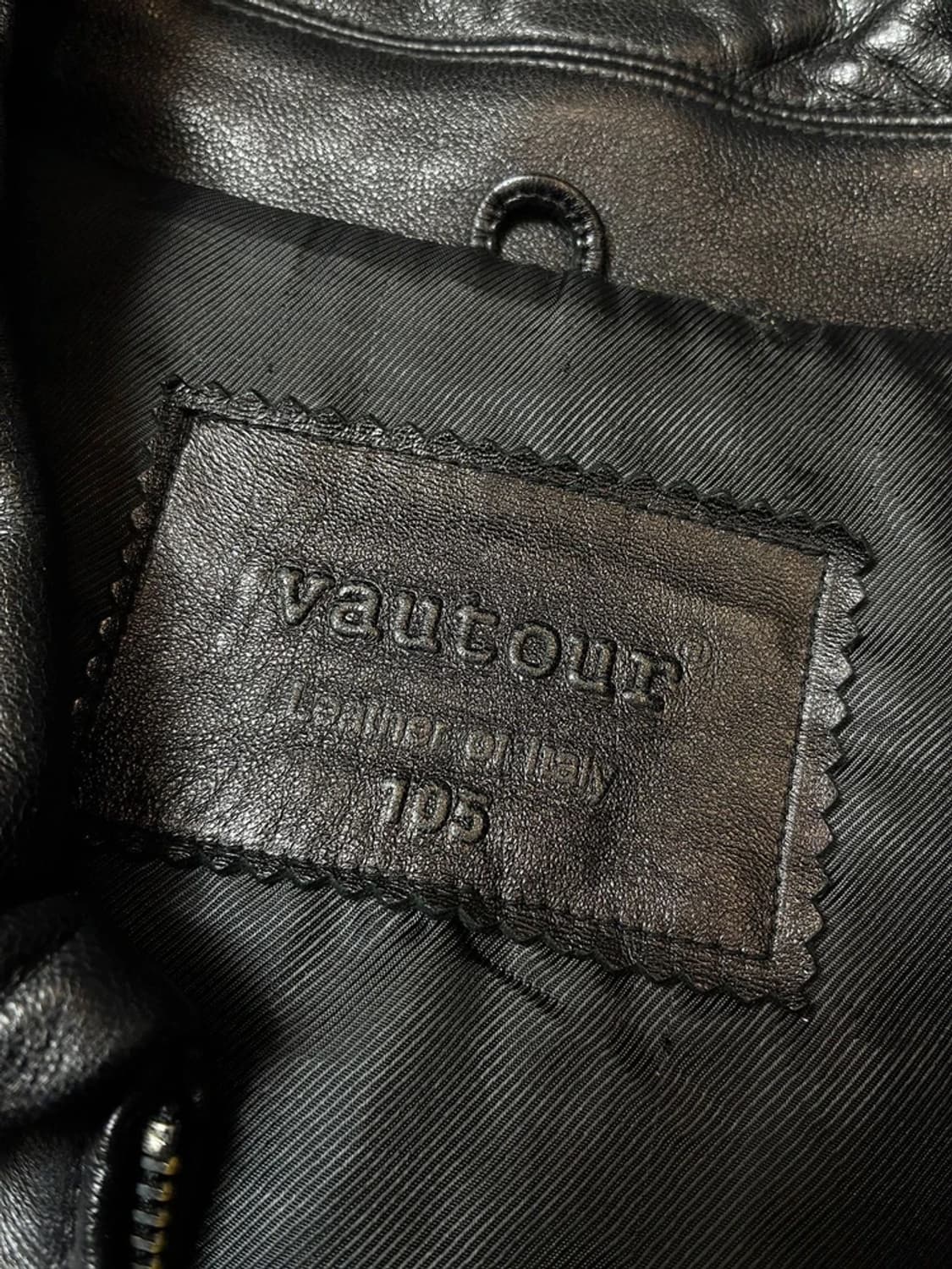 VAUTOUR 00's 램스킨 라이더 싱글 자켓 PN9185 상품이미지6