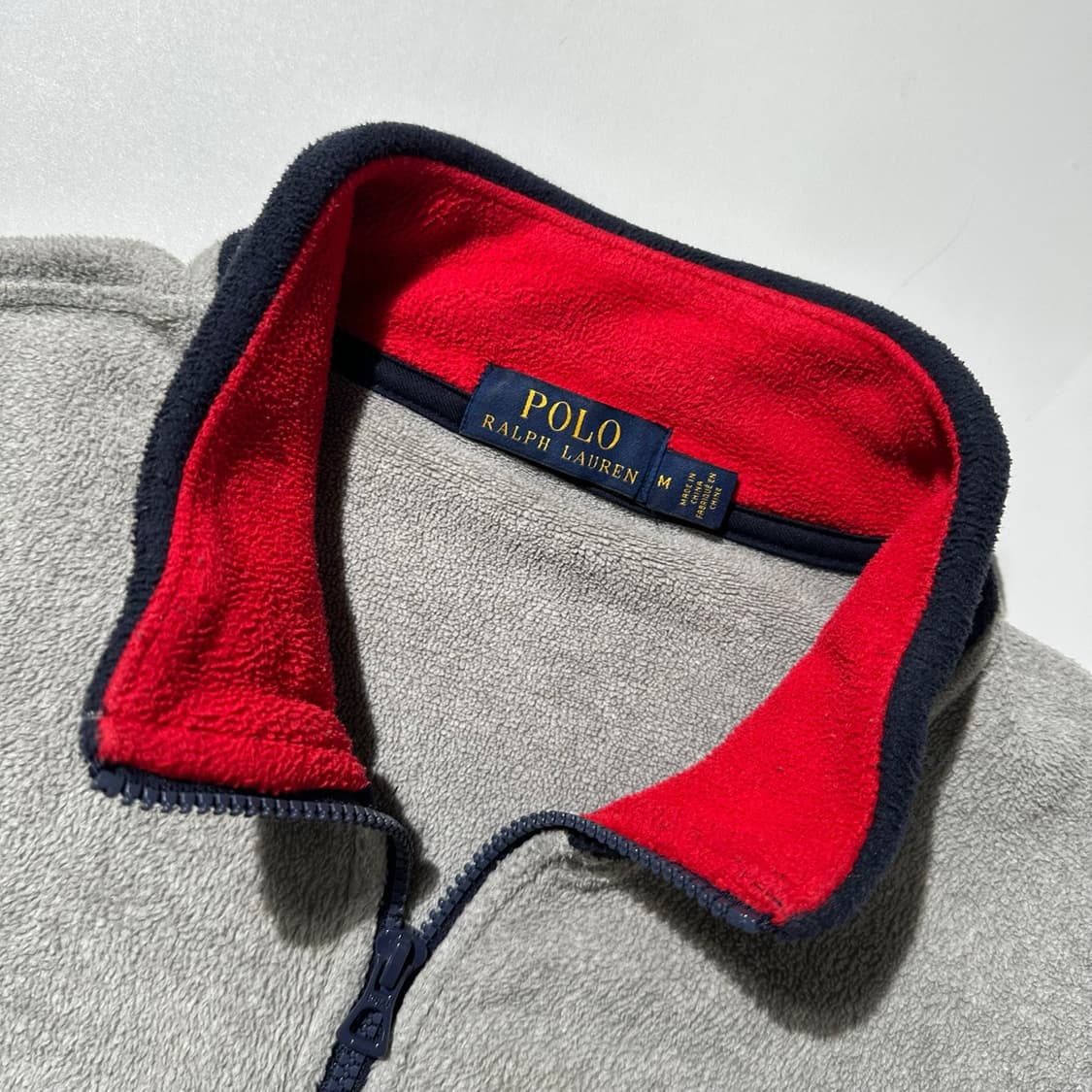 폴로 랄프로렌 아치로고 성조기 하프집업 후리스 상품이미지4
