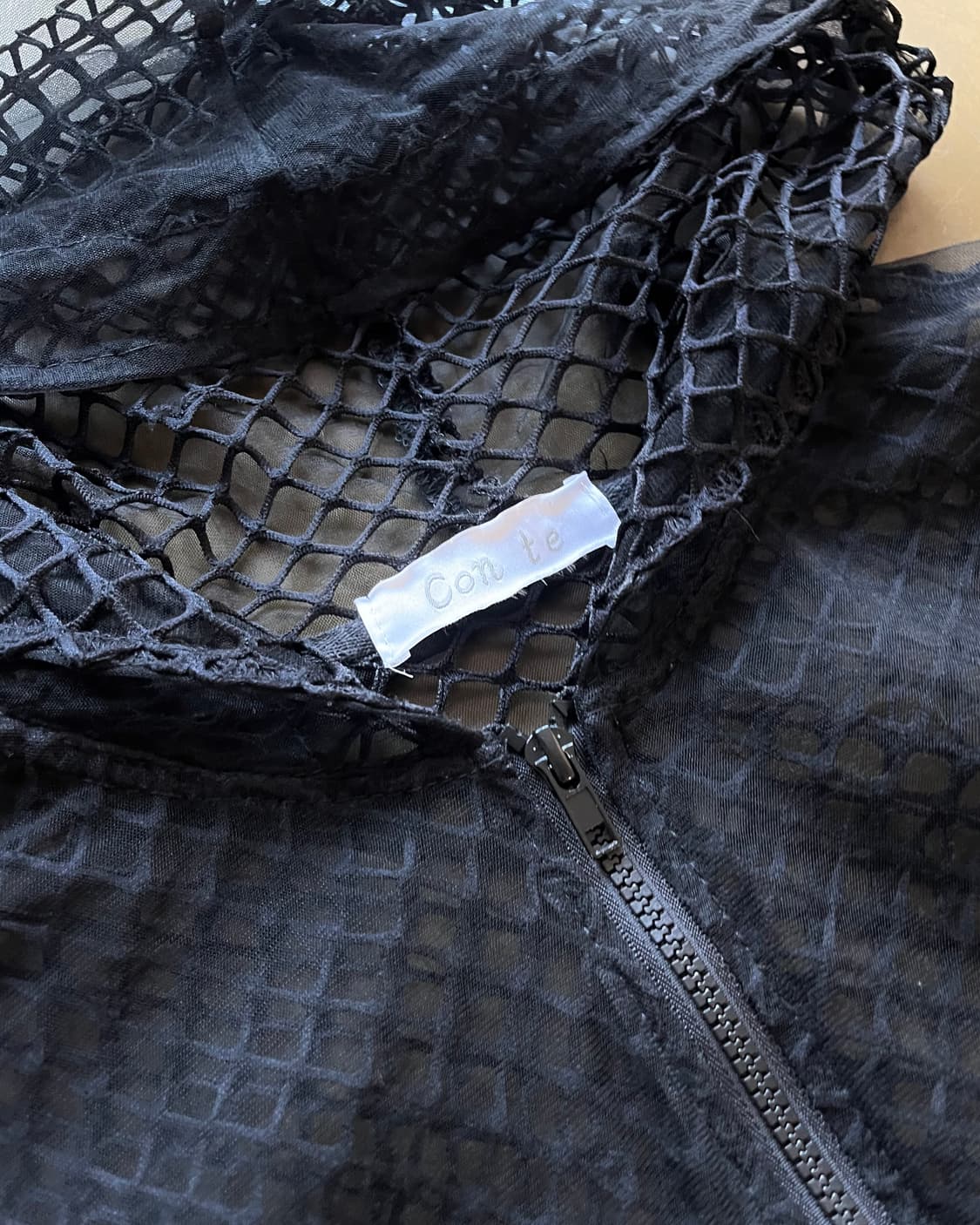 Con te Japan Mesh Hood Zip-up Jacket 상품이미지6