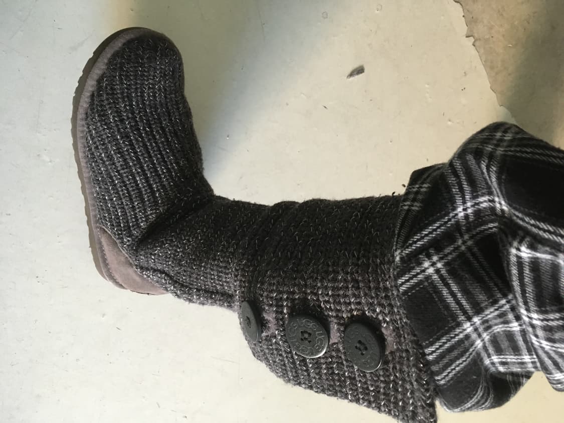 Ugg cardy boots charcoal 어그 니트 부츠 상품이미지10