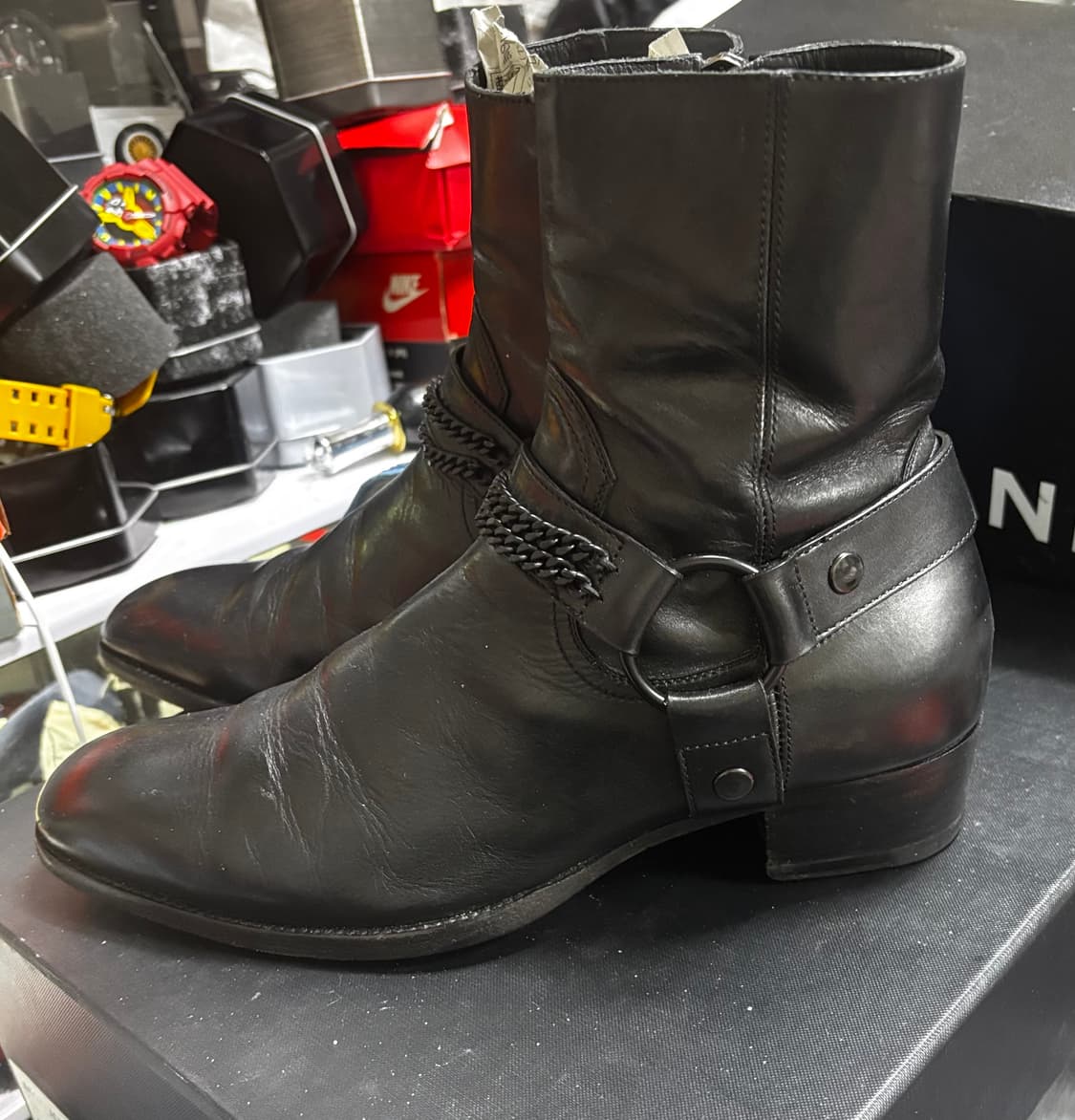 16f/w 에디슬리먼 생로랑 와이어링 부츠 박스포함 40.5 상품이미지6