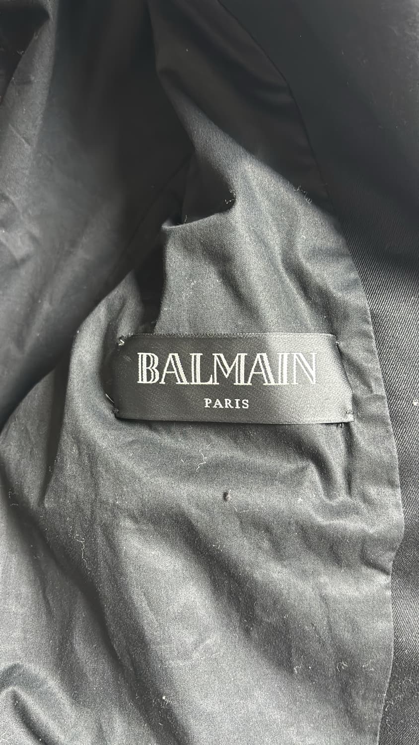 발망 왁스 코팅 바이커 자켓 투웨이 짚업 xl사이즈 상품이미지4