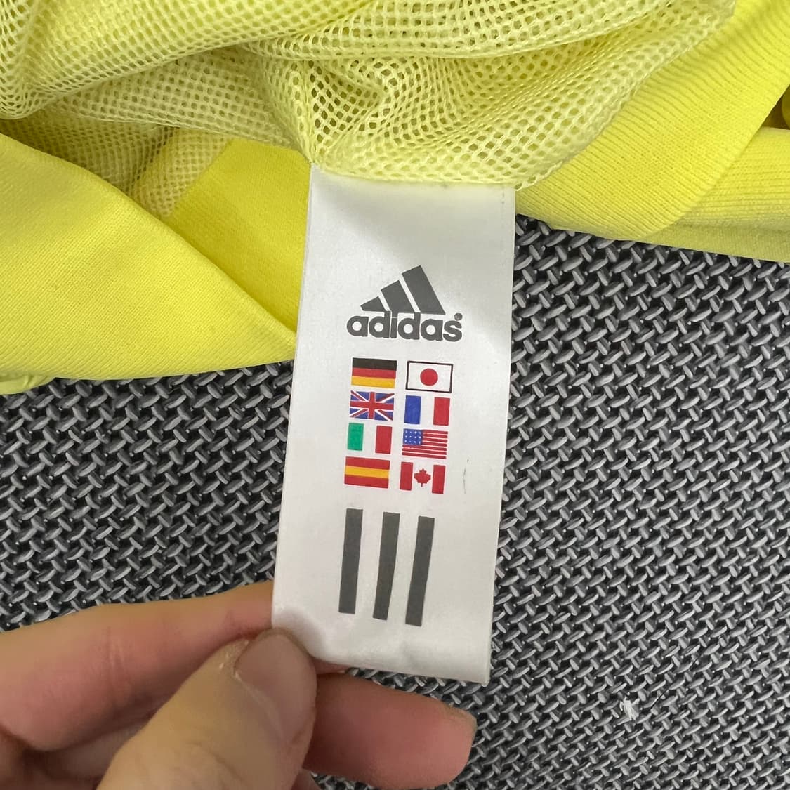 아디다스 옐로우 바람막이 90 상품이미지3