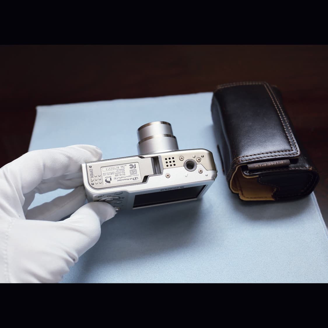 레어<준민트급>후지필름 파인픽스 f30 샴페인 실버 빈티지 디카 상품이미지5