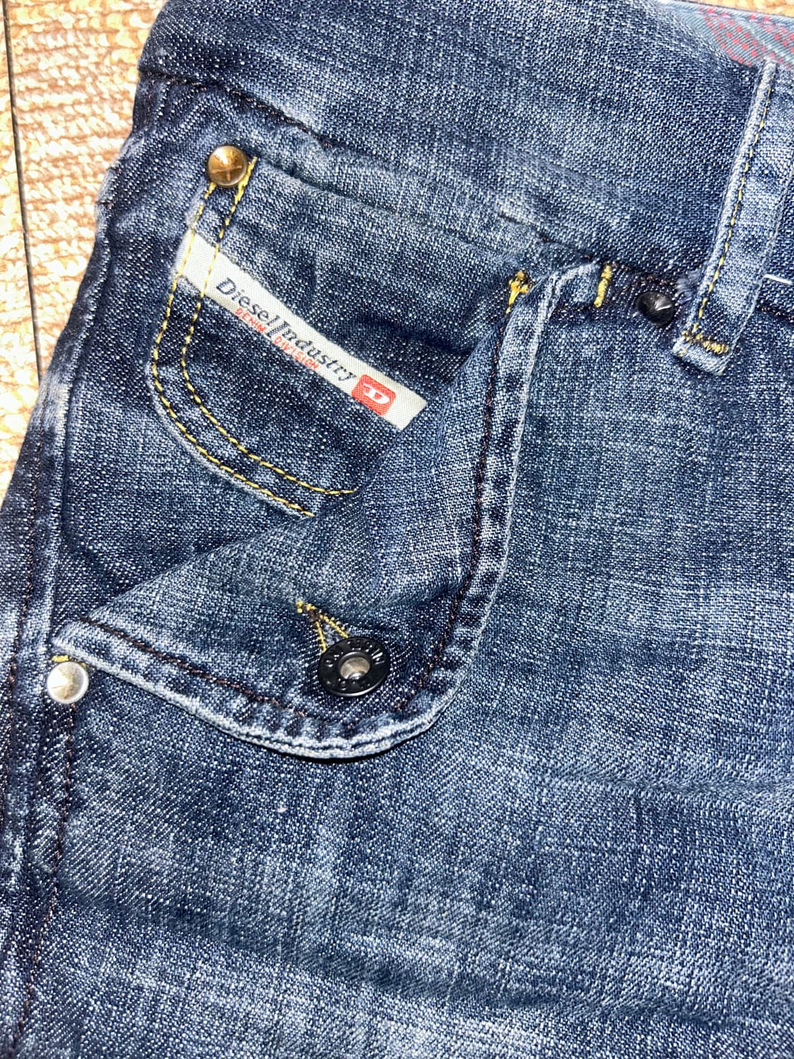 디젤 빈티지 로우라이즈 팬츠 상품이미지2