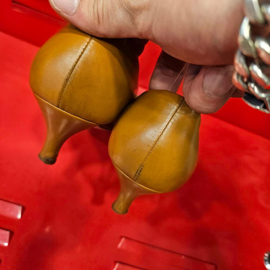 살바토레 페라가모 바라 펌프스 카멜 5.5 size(225~230) 상품이미지7