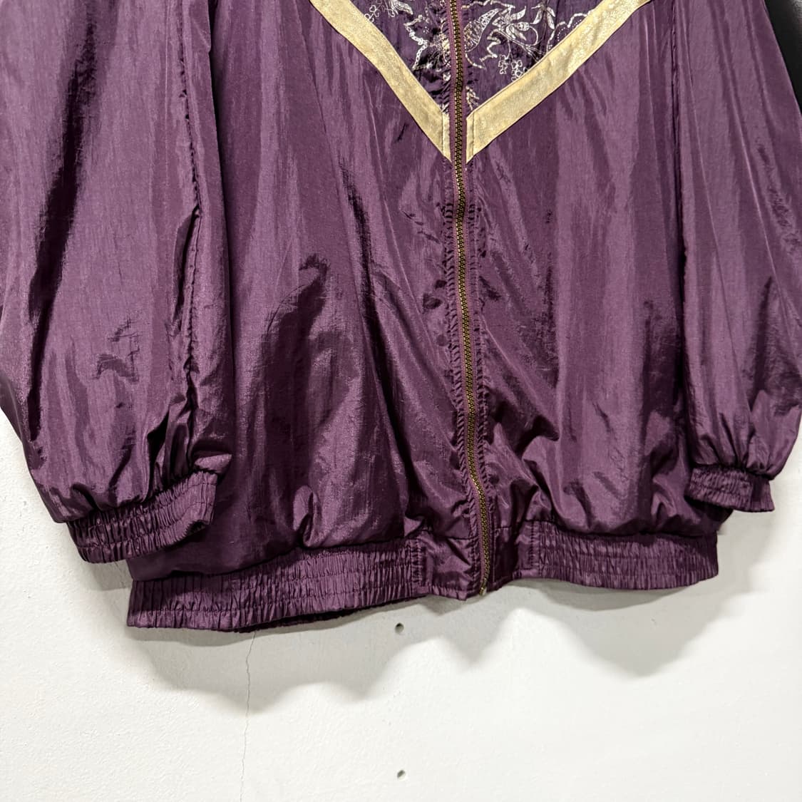 VTG 빈티지 에스닉 바로크 패턴 우븐 집업 윈드브레이커 자켓 상품이미지5