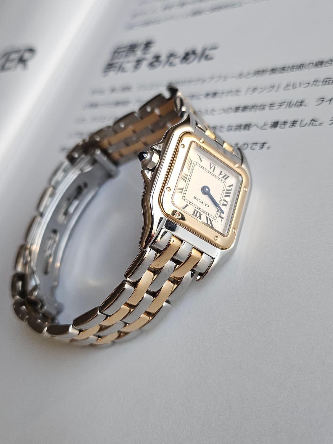 까르띠에 팬더 스몰 18k콤비 상품이미지3