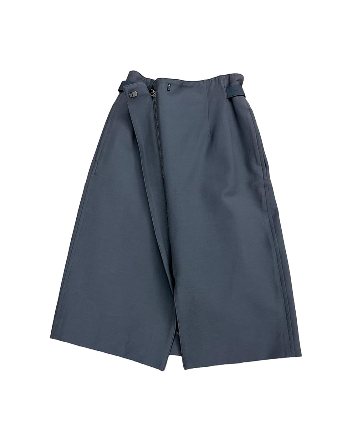 아르마니 꼴레지오니 벨티드 프론트 지퍼 스커트 상품이미지5