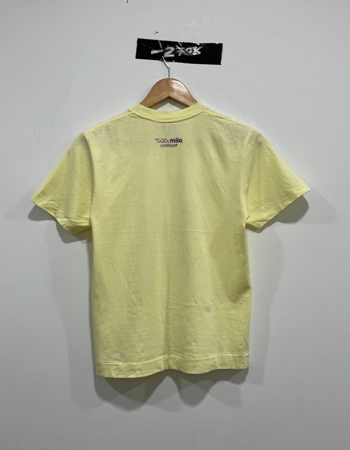 (Vintage) 베이프 마일로 베이비 로고 티셔츠 상품이미지4