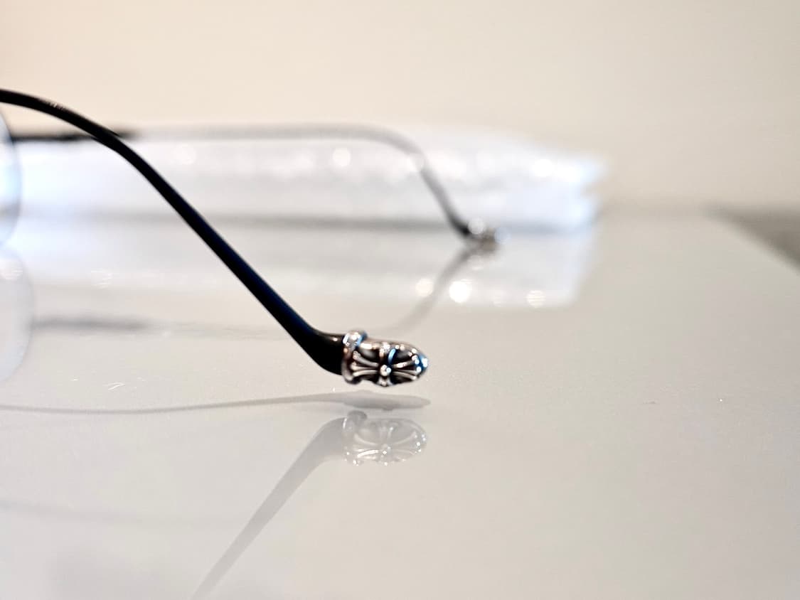 크롬하츠 바질릭토리안 매트블랙/실버 안경 상품이미지10