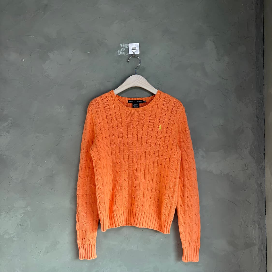 폴로 랄프로렌 꽈배기 니트 상품이미지1