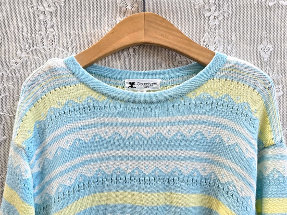 꾸레쥬 빈티지 니트 상품이미지2